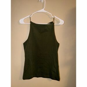Zara Dark Green Tank Top